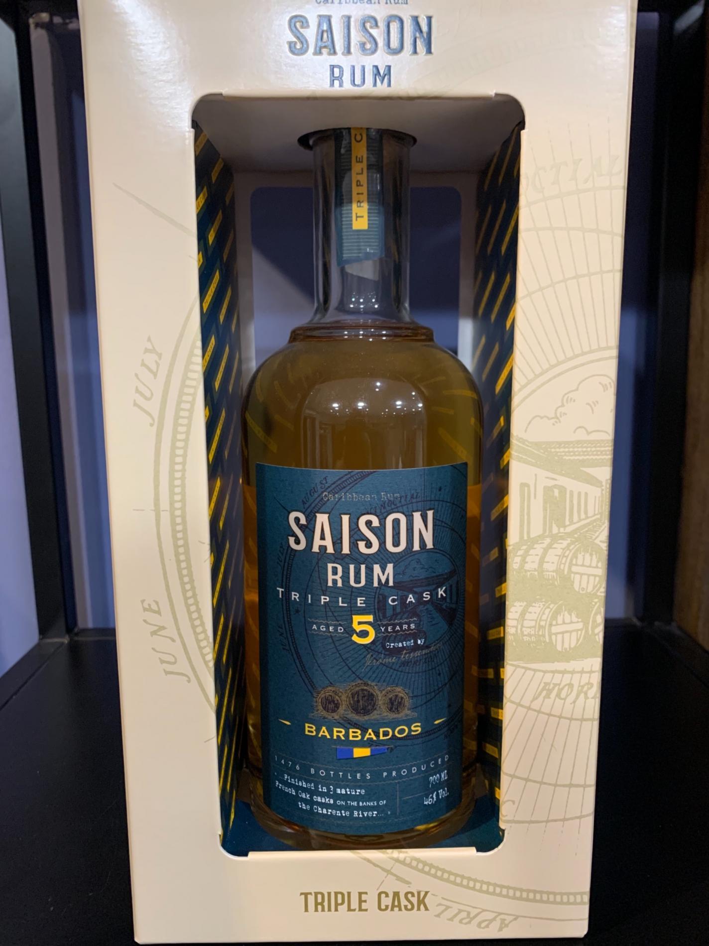 Rhum saison barbados 5 ans d âge