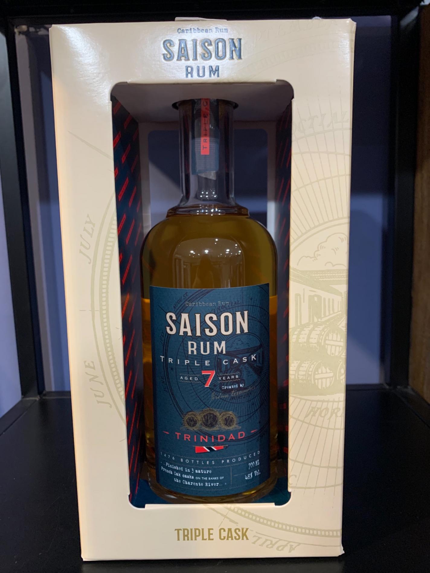 Rhum saison Trinidad 7 ans d âge